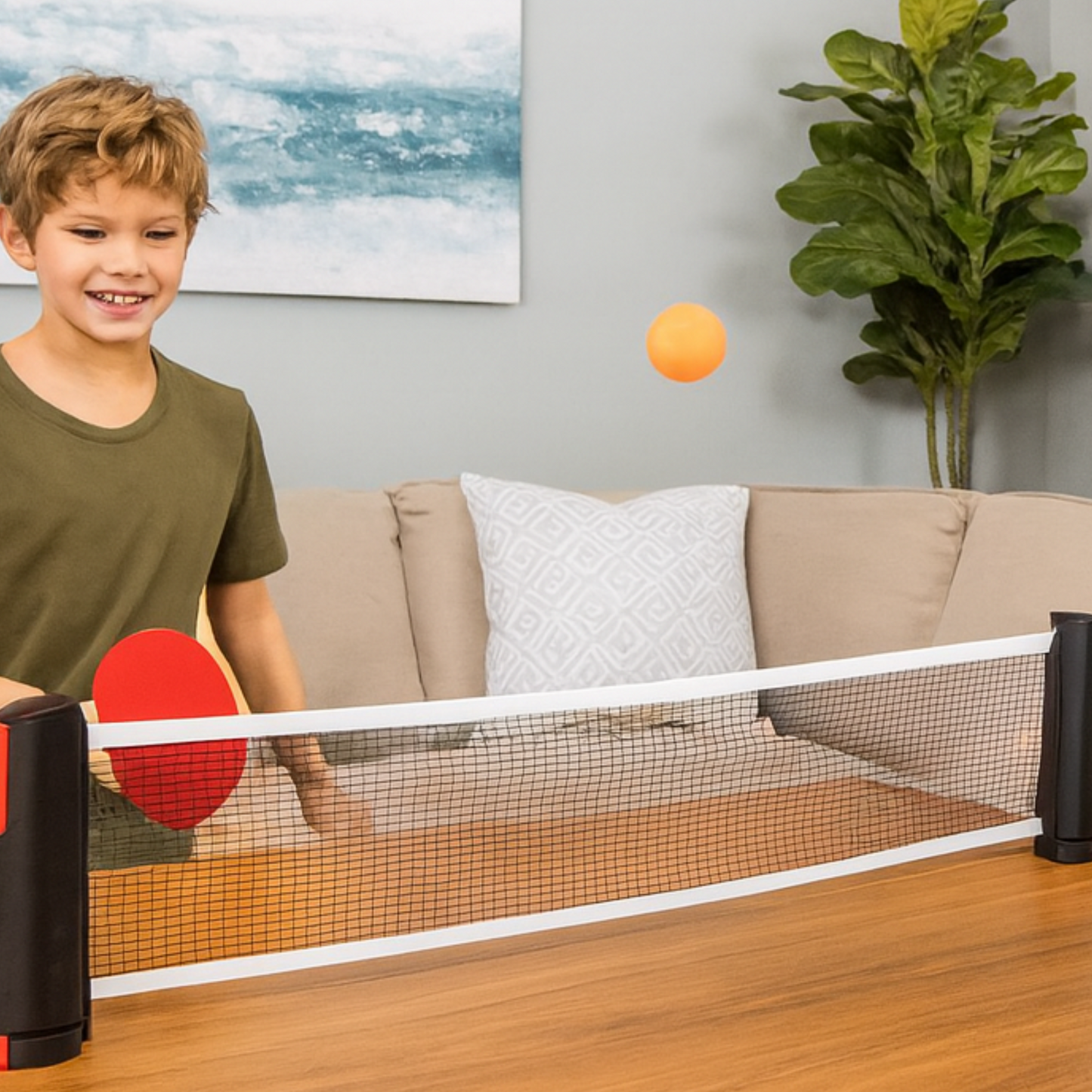 DeskPong™ Original Pro Table Tennis Set