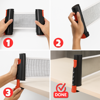 DeskPong™ Original Pro Table Tennis Set